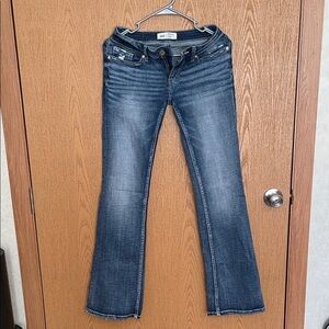 BKE Dark Blue Flare Jeans